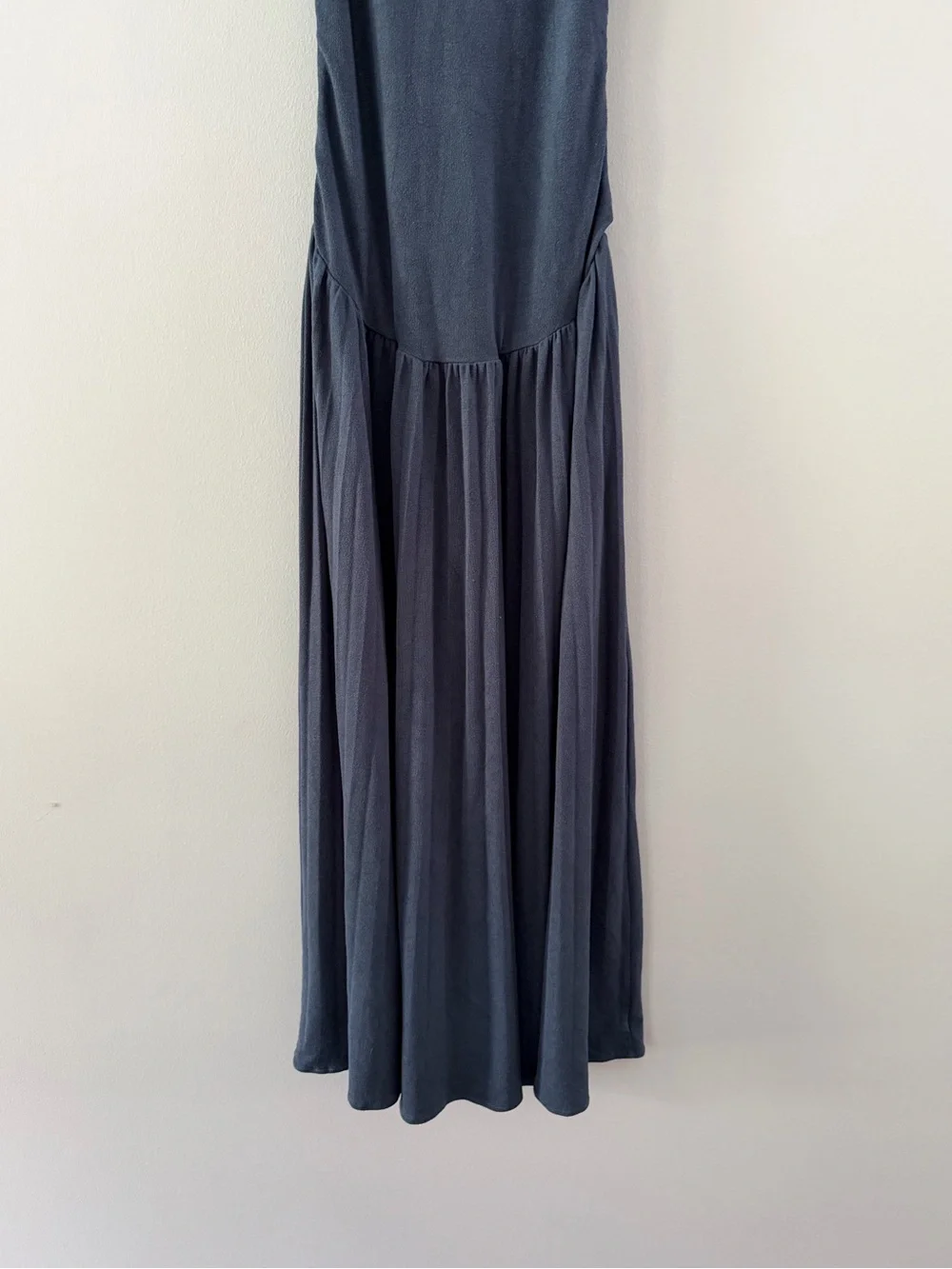 Lioness Navy Off-Shoulder Maxi Dress